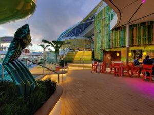 Treppe zu Deck 16