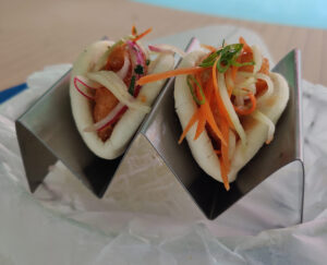 Crispy Shrimp Bao Bun