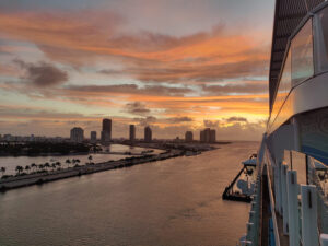 Sonnenaufgang in Miami