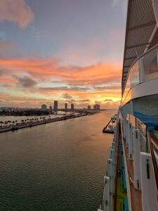 Sonnenaufgang in Miami
