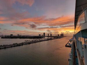 Sonnenaufgang in Miami