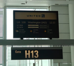UA 109 MUC - IAD