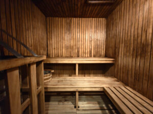 Finnische Sauna Damen
