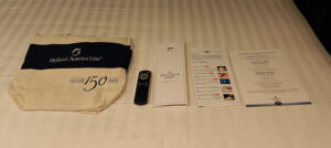 Set up am Bett