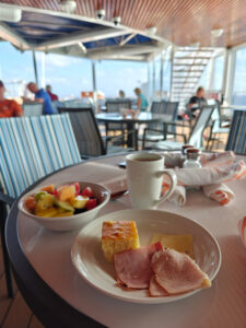 Frühstück mit Aussicht