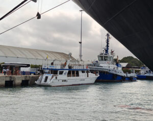 unser Ausflugsboot