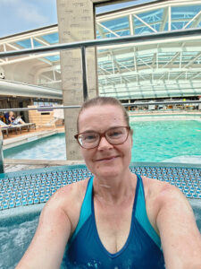 Whirlpool-Test am Lido Pool
