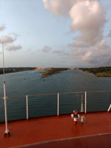 neue und alte Gatun Schleusen