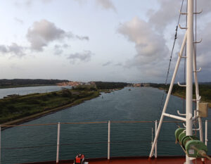 neue und alte Gatun Schleusen