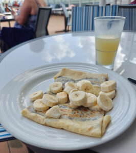 Nutella Crèpe mit Banane
