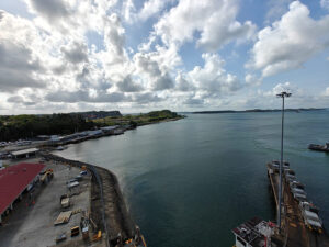 Einfahrt in den Gatun See