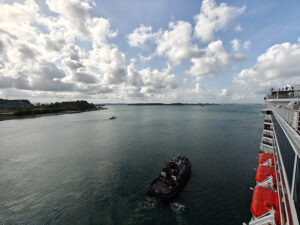 Einfahrt in den Gatun See