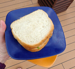 Sandwich zum Mittagessen
