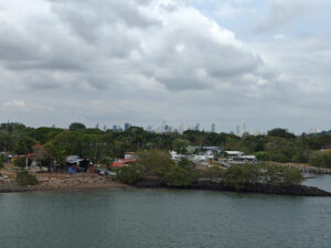 erster Blick auf Panama City