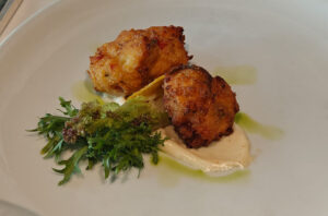 Corn and Salt Fish Fritter