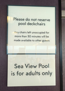 Sea View Pooldeck
