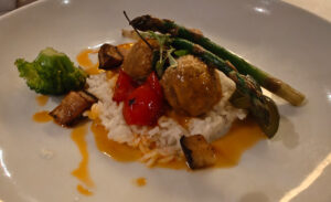 Beyond Meat Curry Coconut Meatballs
