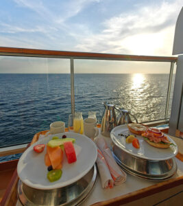 Frühstück mit Aussicht