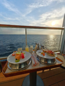 Frühstück mit Aussicht