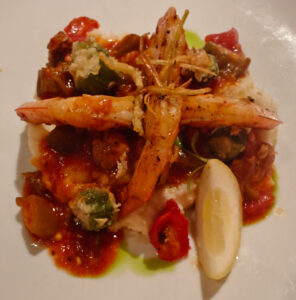 Shrimp, Andouille & Grits