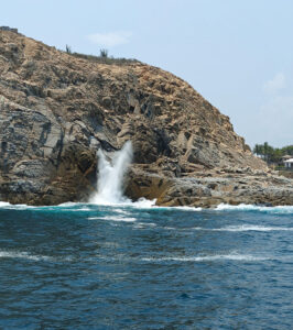 Blow Hole am Leuchtturm
