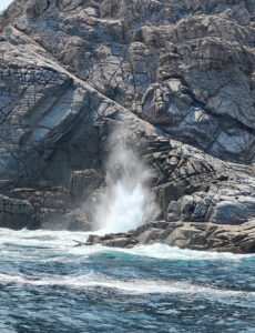 Blow Hole am Leuchtturm