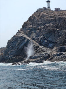 Blow Hole am Leuchtturm