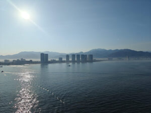Anfahrt auf Puerto Vallarta
