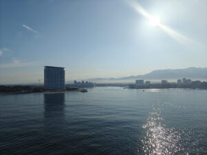 Anfahrt auf Puerto Vallarta