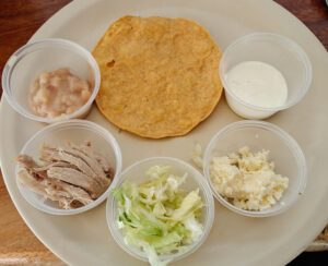 Chicken Tostada