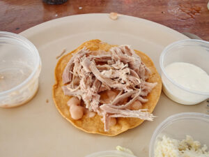 Chicken Tostada