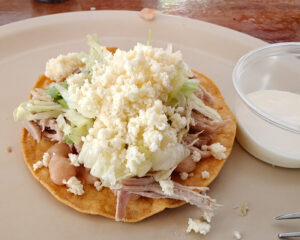 Chicken Tostada
