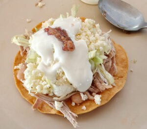 Chicken Tostada