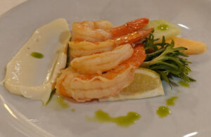 Orange-Jumbo Shrimp Cocktail