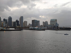 Ankunft in San Diego