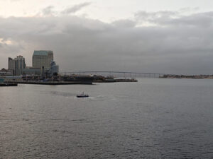 Ankunft in San Diego