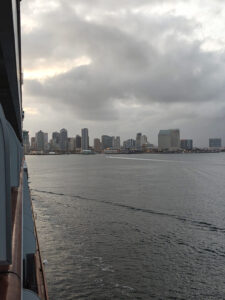 Ankunft in San Diego
