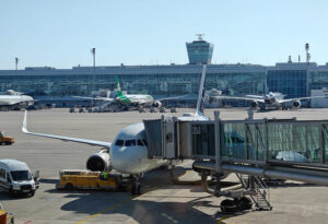 unser Flugzeug