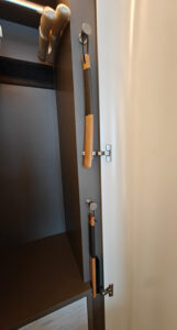 Schuhlöffel und Kleiderbürste