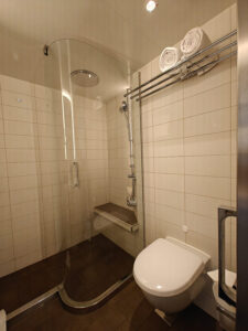 offene Dusche