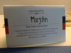 Kabinensteward Marjohn