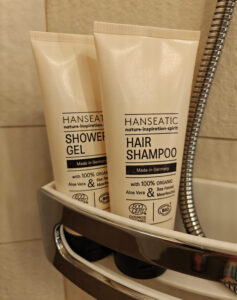 Duschgel und Shampoo