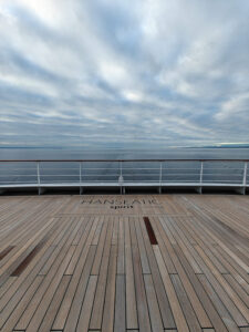 Sonnendeck Deck 8 hinten