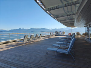 Sonnendeck Deck 8 hinten