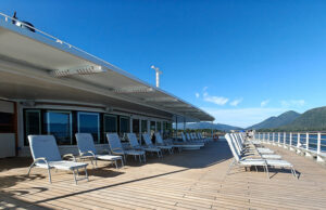 Sonnendeck Deck 8 hinten