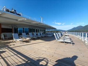 Sonnendeck Deck 8 hinten