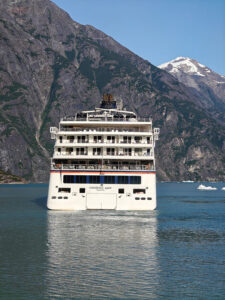 Hanseatic spirit im Tracy Arm Fjord
