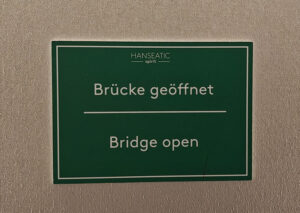 Brücke geöffnet
