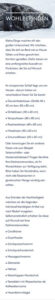 bestellbare Artikel für die Kabine