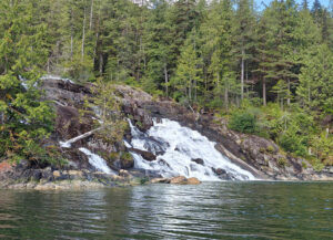 Wasserfall von Butedale